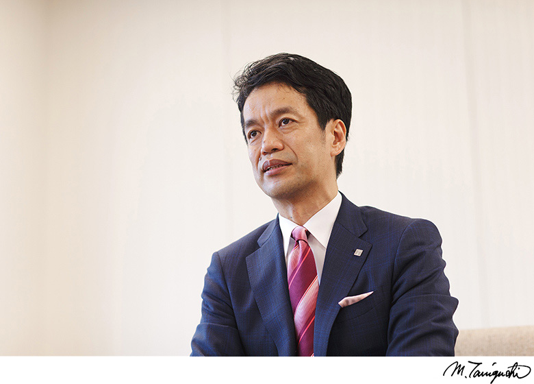 TANIGUCHI Masahiro, TOA President, CEO