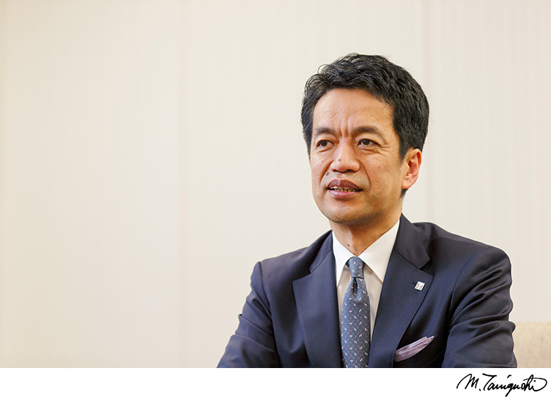 TANIGUCHI Masahiro, TOA President, CEO