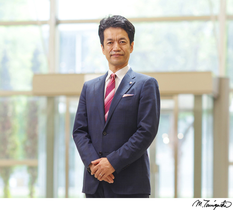 TANIGUCHI Masahiro, TOA President, CEO