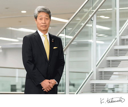 TAKEUCHI Kazuhiro, TOA President,CEO